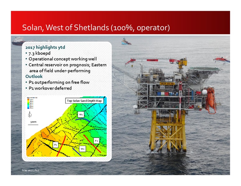 May 2017 Investor Presentation – Premier Oil – slide 12