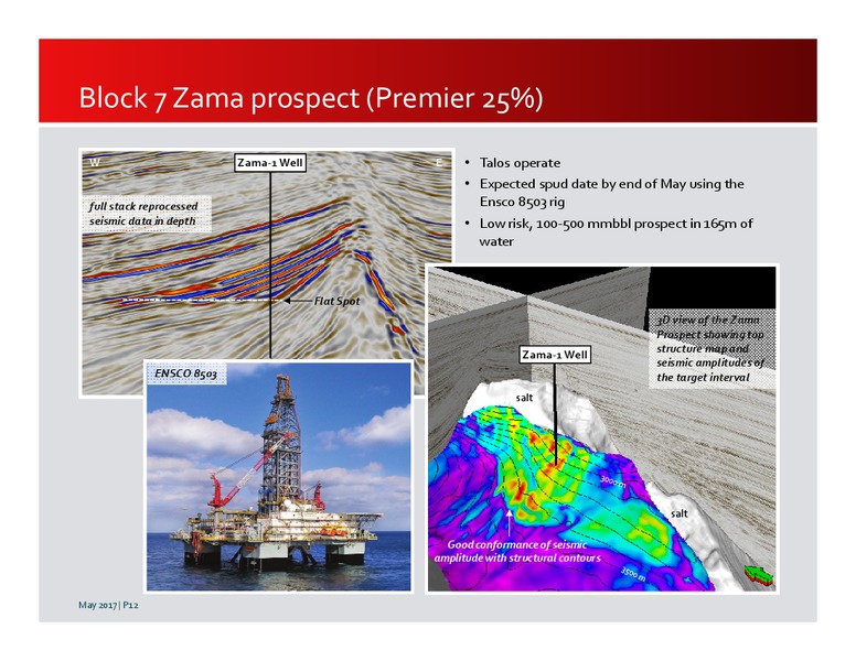 Oil Capital Investor Conference – Premier Oil – slide 12