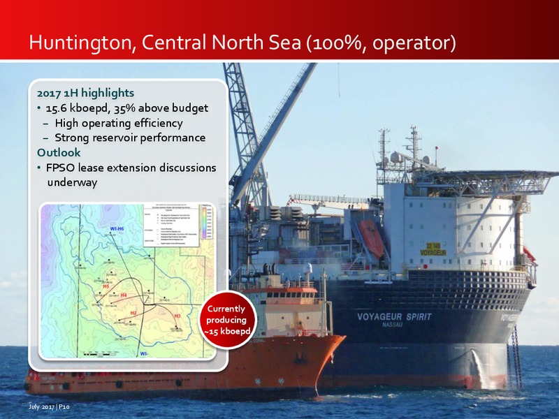 July 2017 Investor Presentation – Premier Oil – slide 10