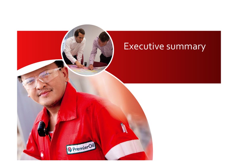 August 2015 Investor Presentation – Premier Oil – slide 2