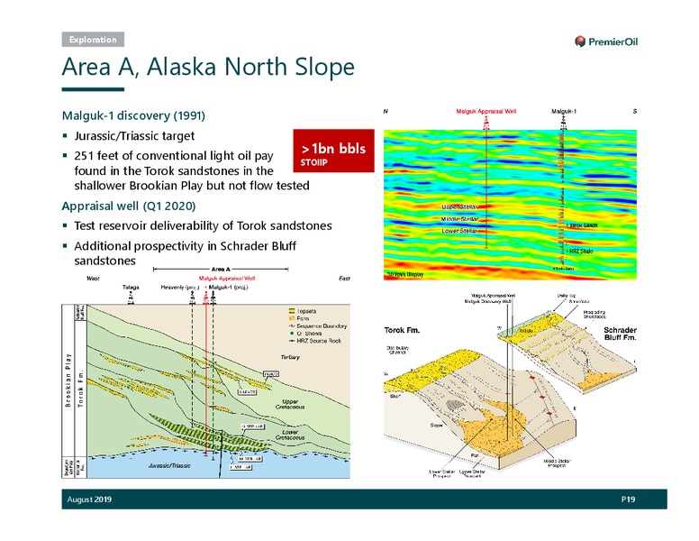 1H 2019 Earnings Presentation – Premier Oil – slide 20