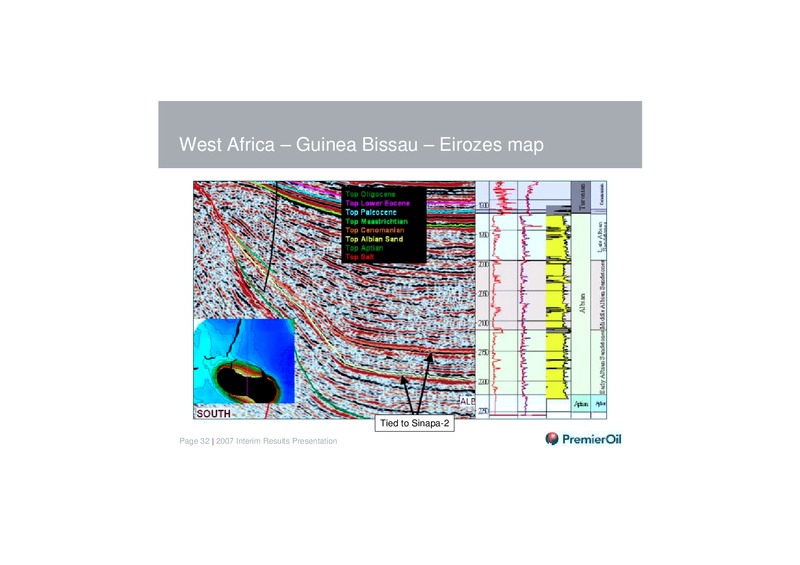 2007 INTERIM RESULTS PRESENTATION – Premier Oil – slide 31