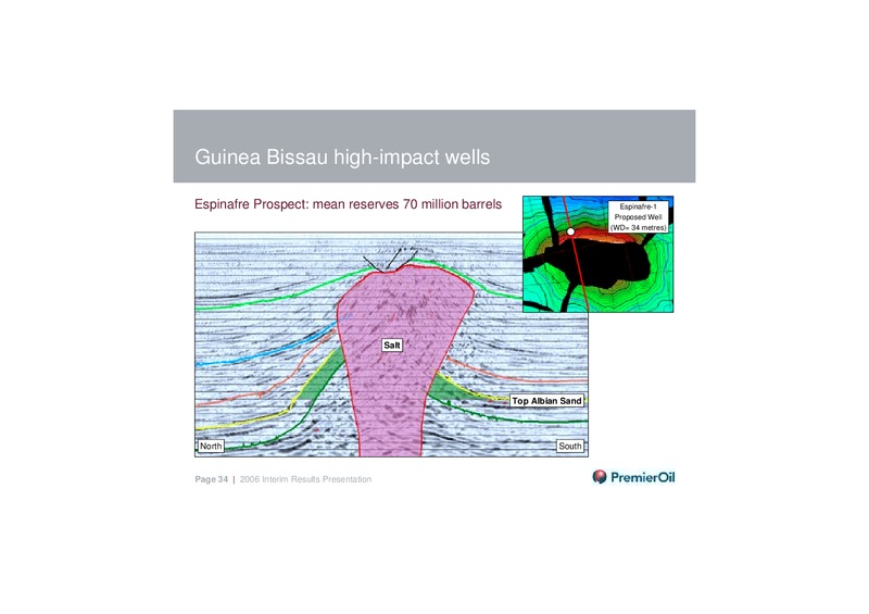 2006 INTERIM RESULTS PRESENTATION – Premier Oil – slide 33