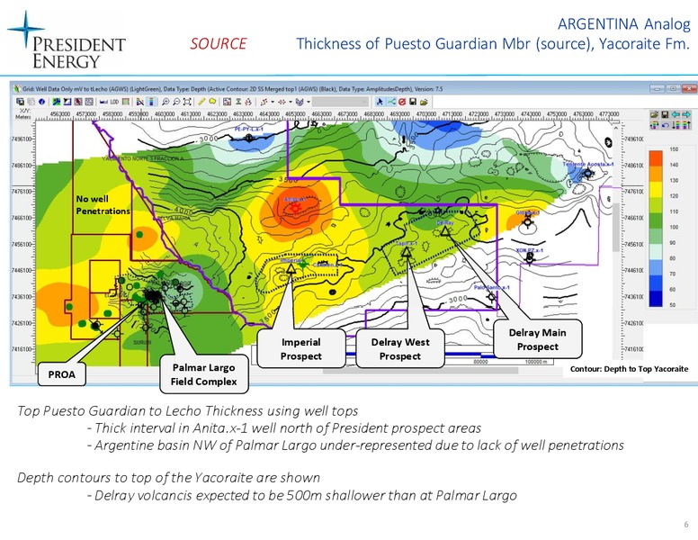Paraguay Delray Prospects – President Energy Plc – slide 5