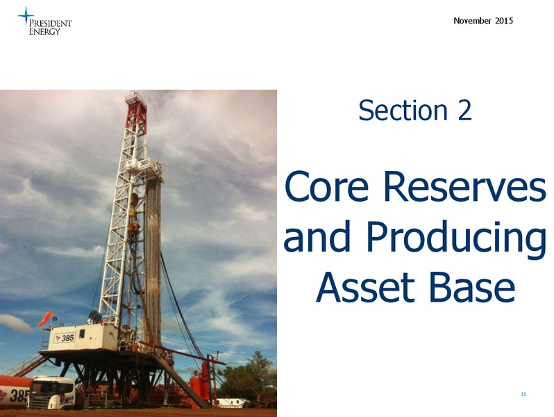 November 2015 Investor Presentation – President Energy Plc – slide 10