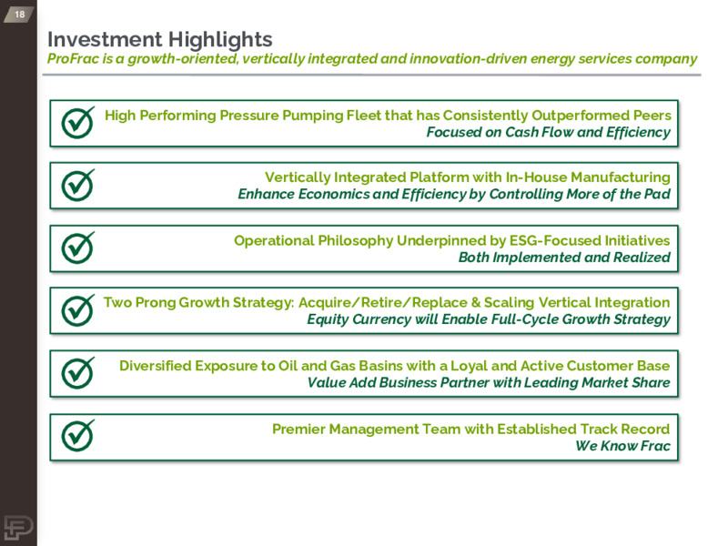 2022 First Quarter Investor Presentation – ProFrac Holding Corp – slide 18