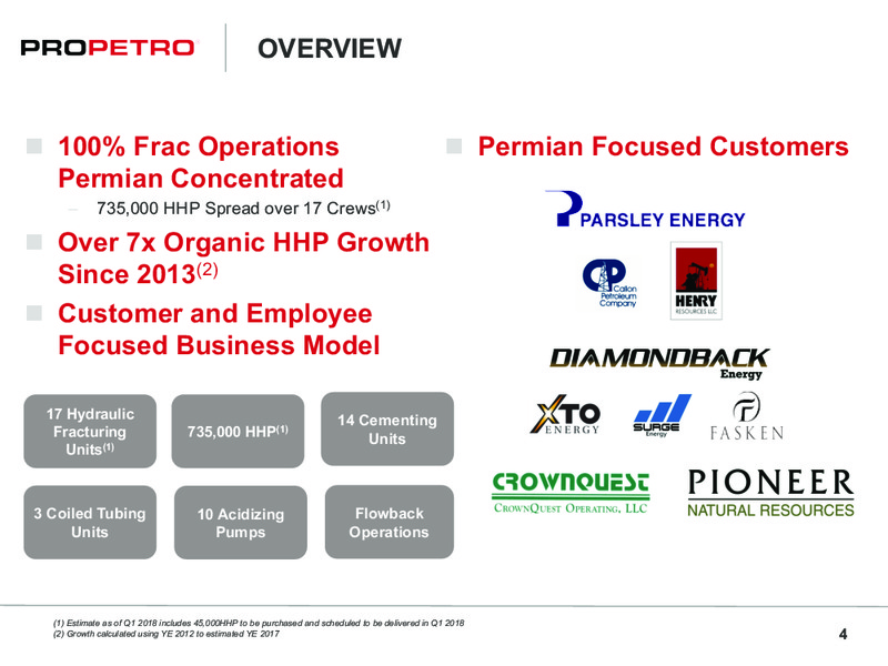 Q3 2017 Presentation – ProPetro Holding Corp. – slide 3