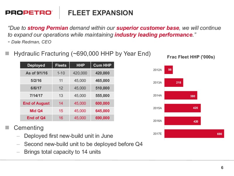 Q2 2017 Earnings Presentation – Pro Petro Services – slide 5