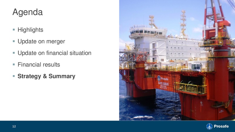 Q4 2019 Earnings Presentation – Prosafe Se – slide 11