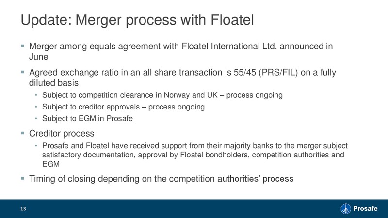 2Q 2019 Earnings Presentation – Prosafe Se – slide 12