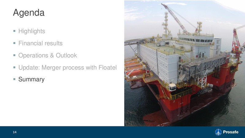 2Q 2019 Earnings Presentation – Prosafe Se – slide 13