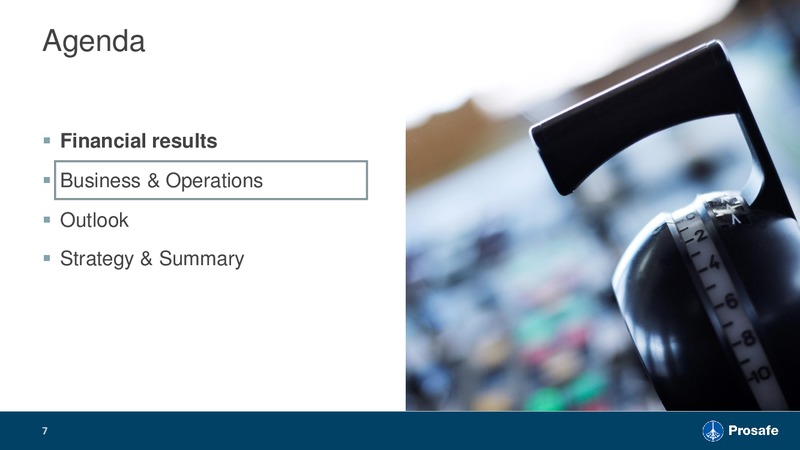 3Q 2018 Earnings – Prosafe Se – slide 6