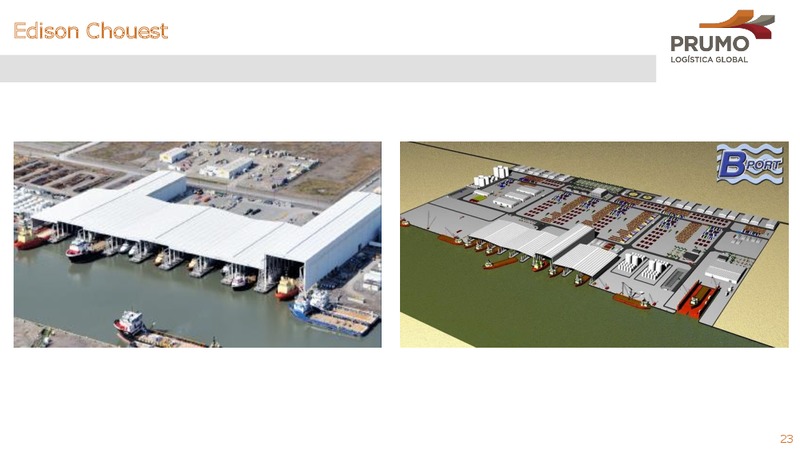 June 2015 Corporate Presentation – Prumo Global Logistics – slide 23