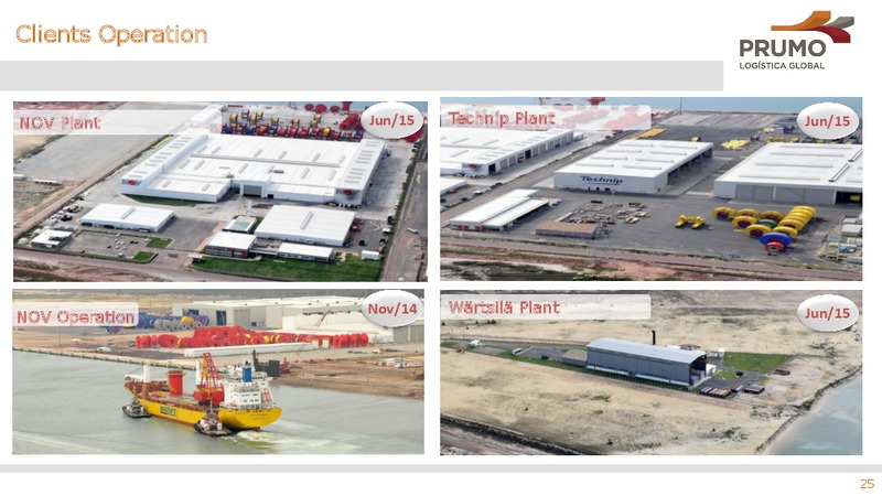 June 2015 Corporate Presentation – Prumo Global Logistics – slide 25