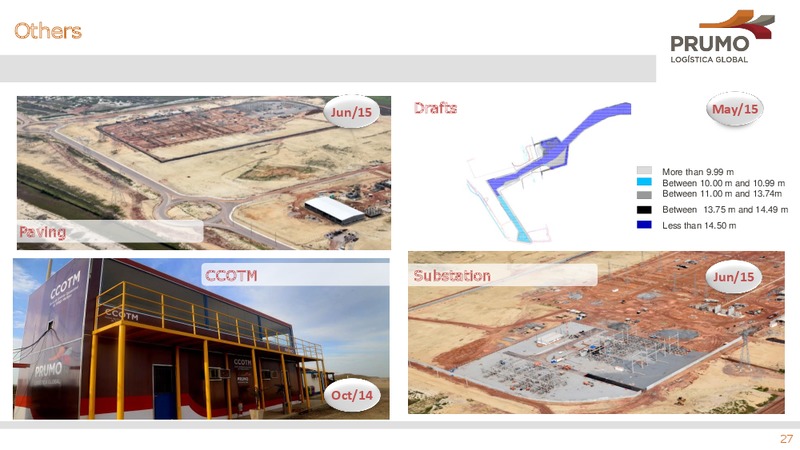 June 2015 Corporate Presentation – Prumo Global Logistics – slide 27