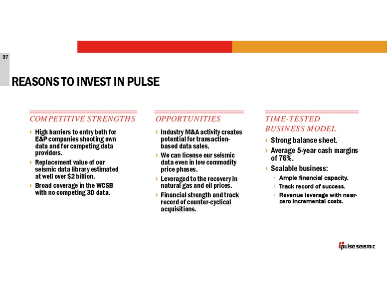 2Q 2019 Earnings Presentation – Pulse Seismic Inc. – slide 36