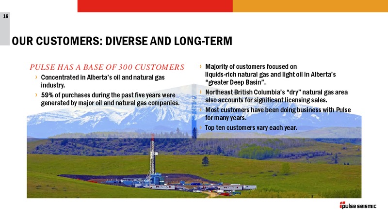2Q17 Corporate Presentation – Pulse Seismic Inc. – slide 15
