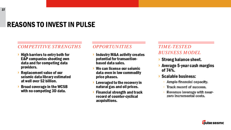 Q3 2020 Corporate Presentation – Pulse Seismic Inc. – slide 36