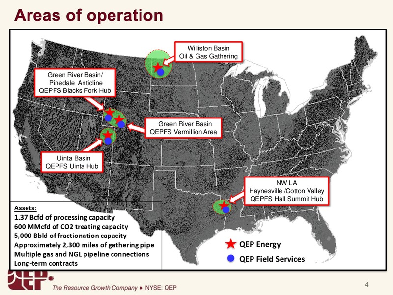 Investor Presentation – Qep Field Services Company – slide 4