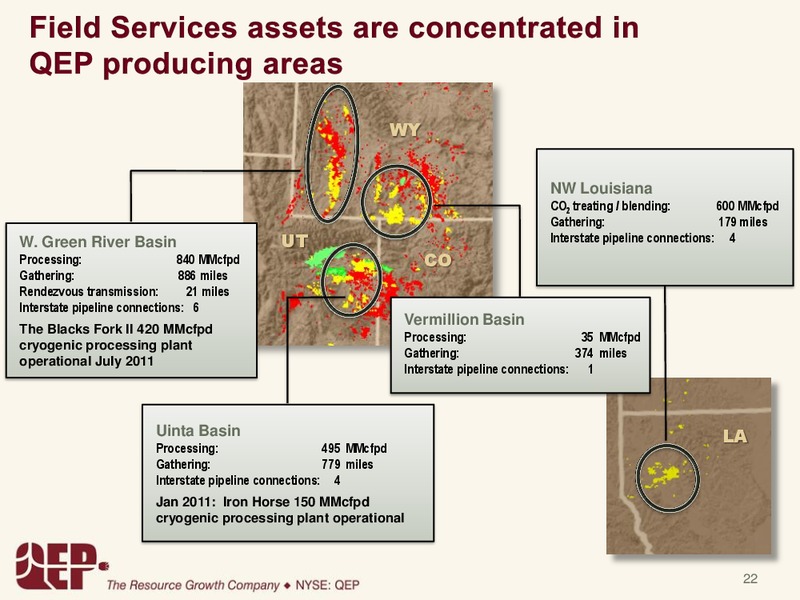 GOLDMANSACHSCONFERENCE – QEP Resources, Inc. – slide 22