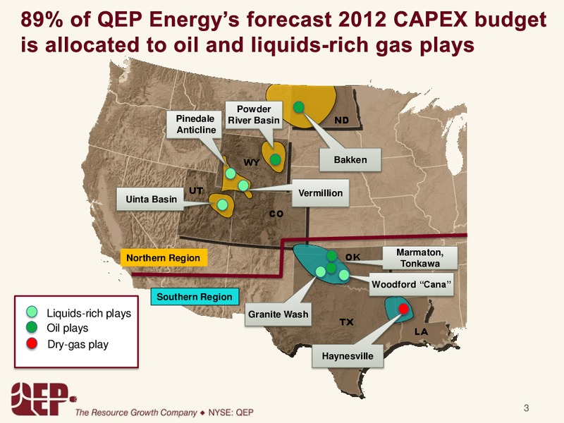 First Quarter 2012 Operations Update – QEP Resources, Inc. – slide 2