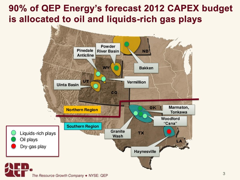 2Q2012 – QEP Resources, Inc. – slide 2
