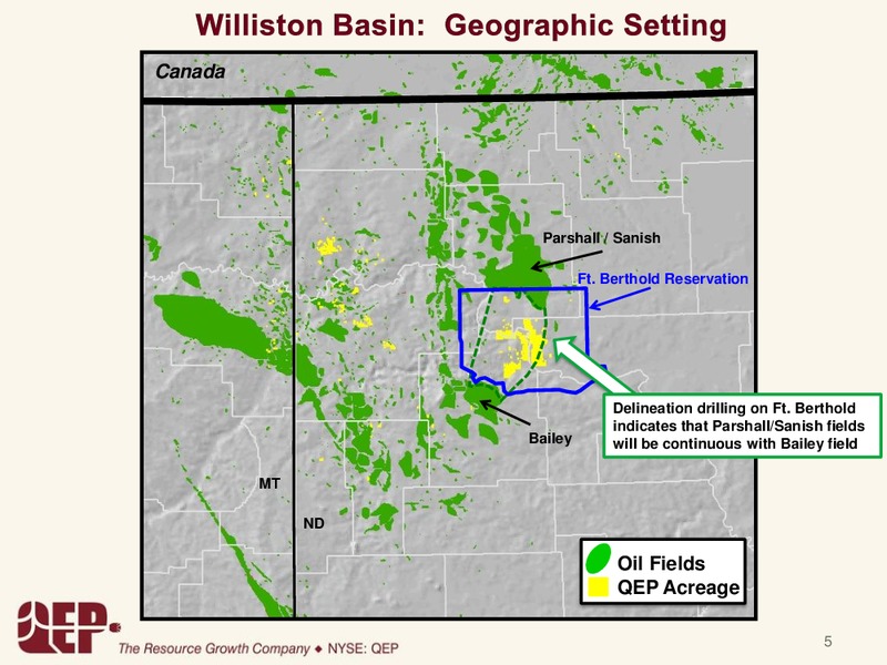 NORTHERN REGION – QEP Resources, Inc. – slide 5