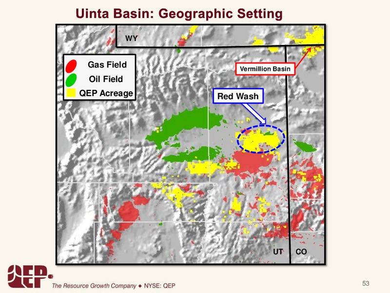 NORTHERN REGION – QEP Resources, Inc. – slide 53