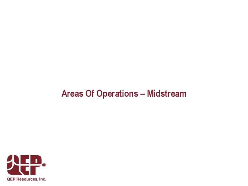 INVESTOR PRESENTATION – QEP Resources, Inc. – slide 15
