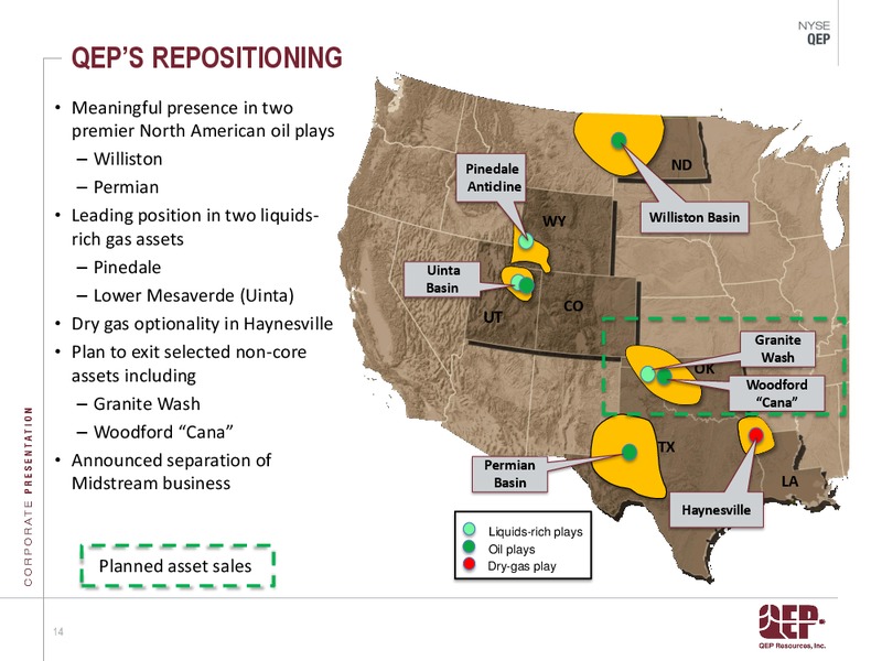 Permian Acquisition – QEP Resources, Inc. – slide 13