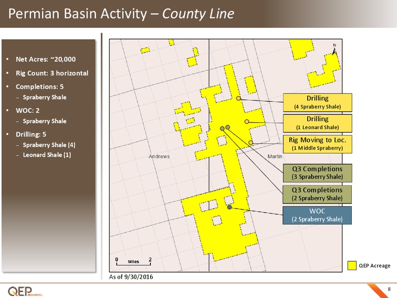 January 2017 Investor Presentation – QEP Resources, Inc. – slide 7