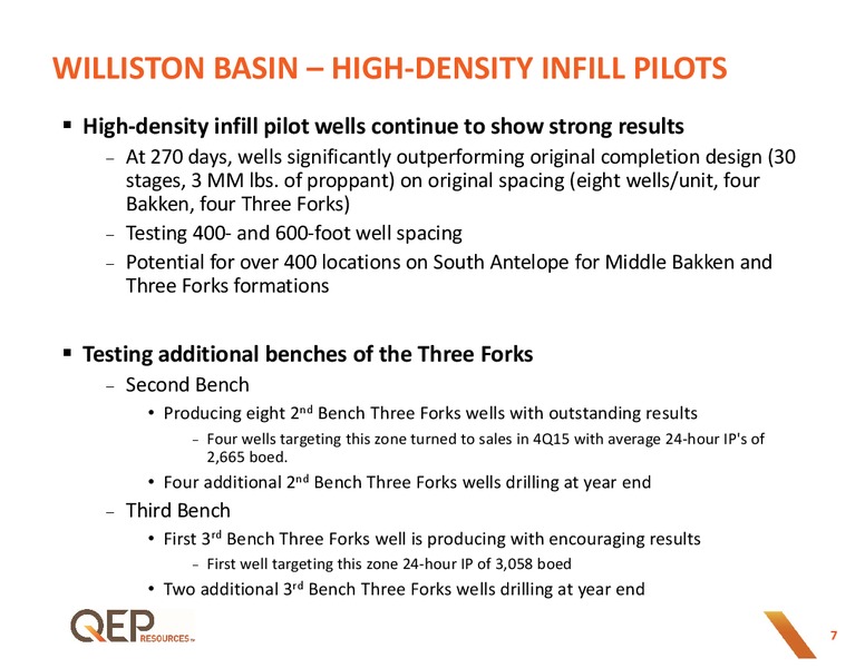 Q4 2015 Operations Update – QEP Resources, Inc. – slide 6