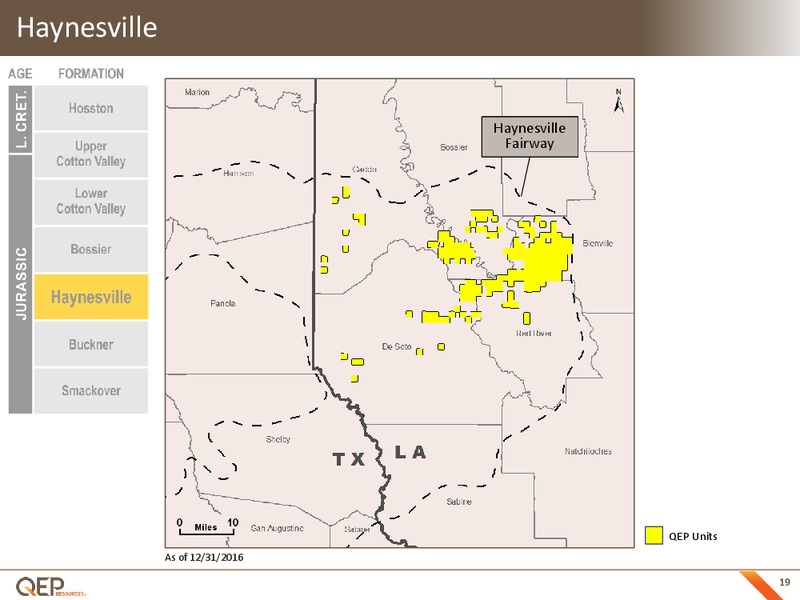 Investor Presentation – QEP Resources, Inc. – slide 18