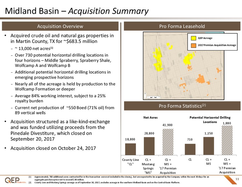 October 2017 Investor Presentation – QEP Resources, Inc. – slide 10