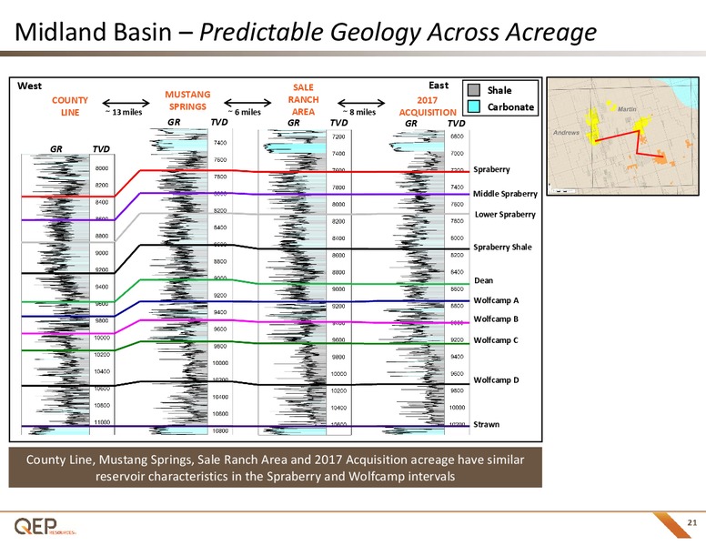 October 2017 Investor Presentation – QEP Resources, Inc. – slide 20