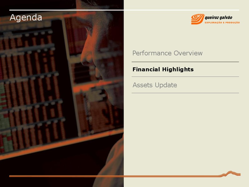 Q4 2013 EARNINGS CALL – QGEP Participacoes SA – slide 5