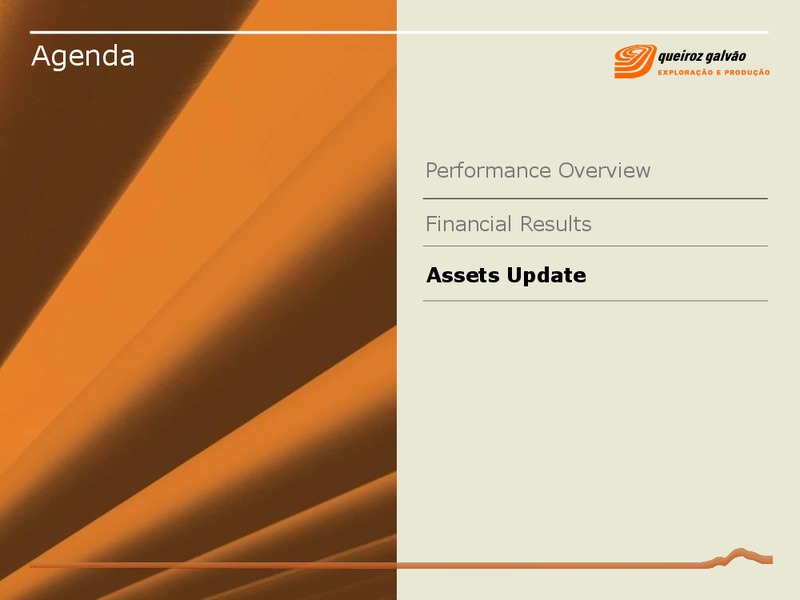 Q4 2013 EARNINGS CALL – QGEP Participacoes SA – slide 10