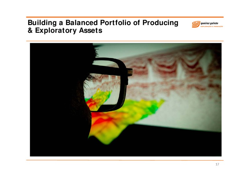 Q2 2012 EARNINGS CALL – QGEP Participacoes SA – slide 17