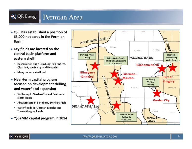 Company Presentation – QR Energy, Lp – slide 8