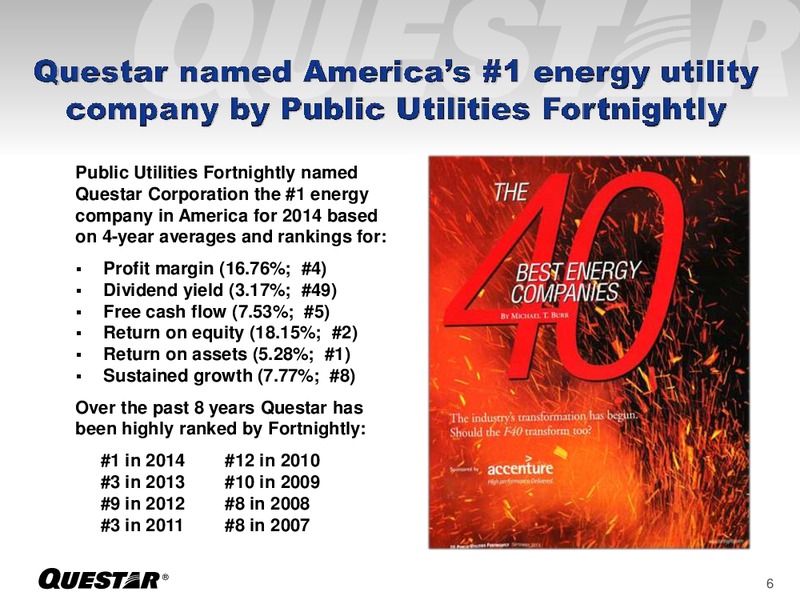 Investor Presentation – Questar Corp – slide 5