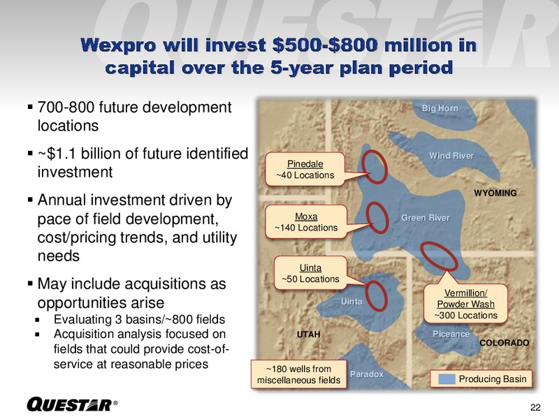 Investor Presentation – Questar Corp – slide 18