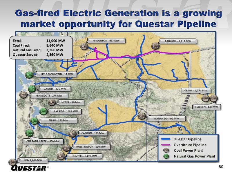Investor Presentation – Questar Corp – slide 72