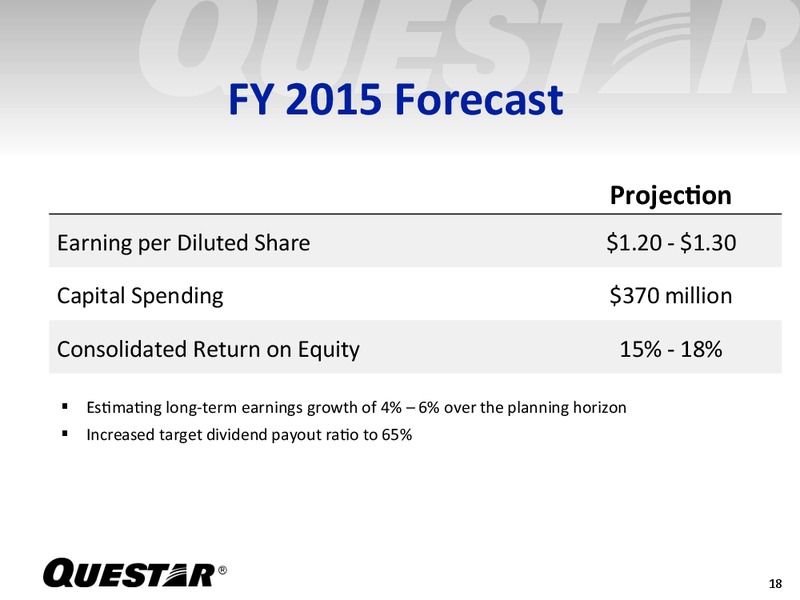 Fourth Quarter 2014 Earnings Release – Questar Corp – slide 17