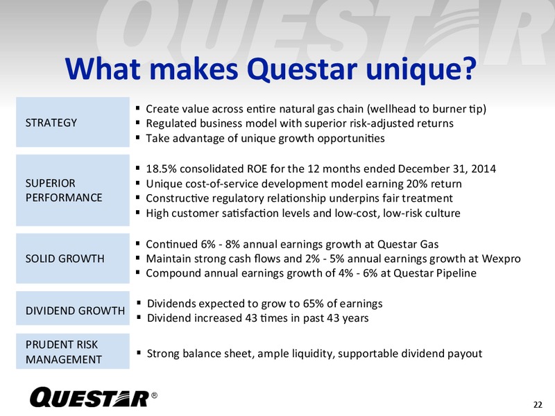 Fourth Quarter 2014 Earnings Release – Questar Corp – slide 21