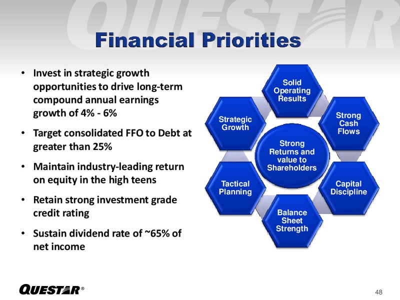 Investor Presentation – Questar Corp – slide 48