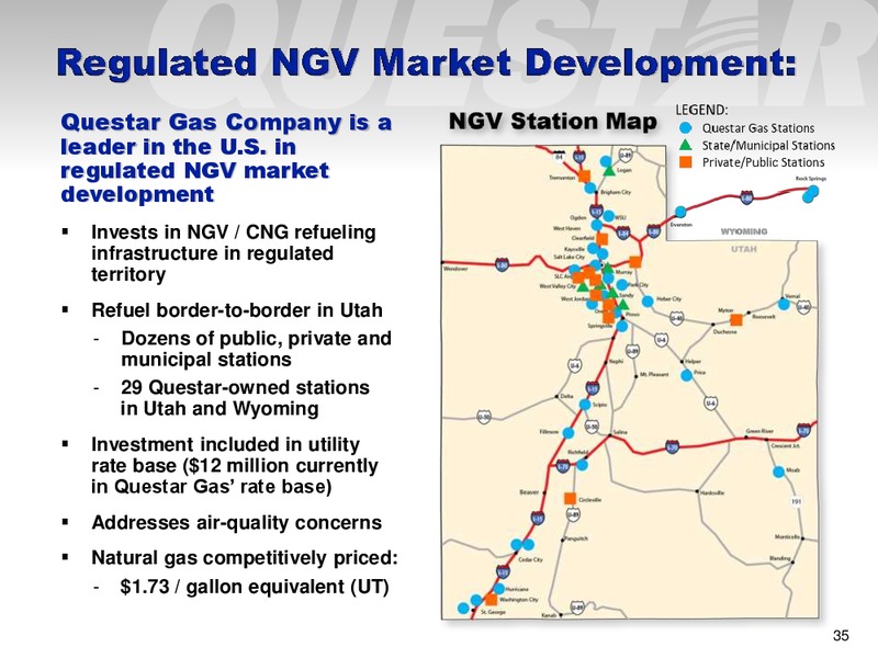 Investor Presentation – Questar Corp – slide 35