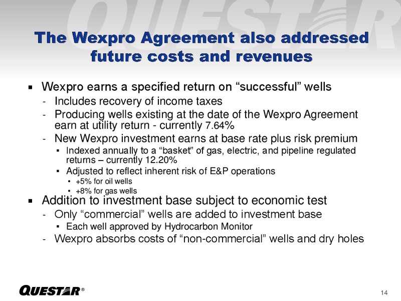 Analyst Day – Questar Corp – slide 14