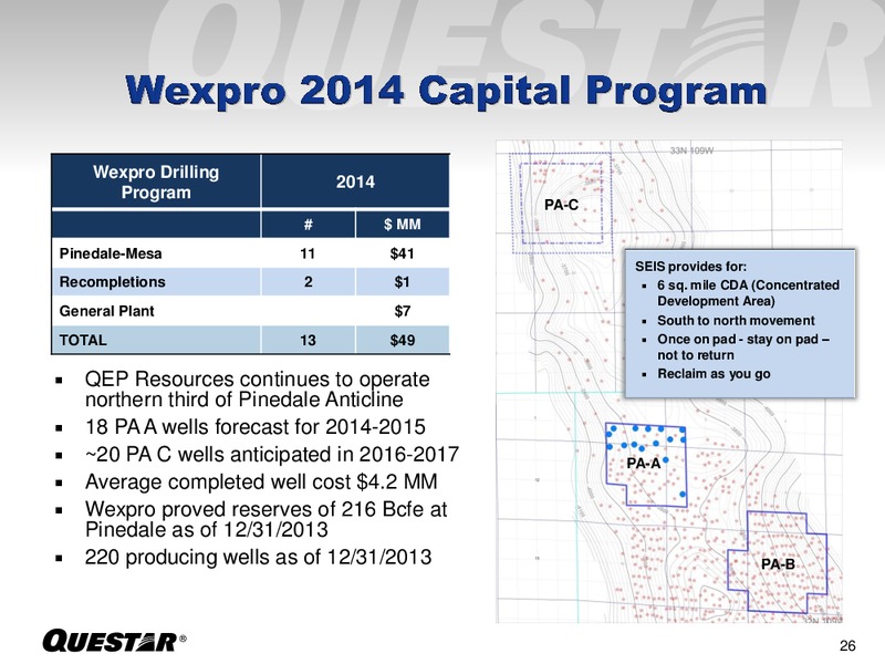 Analyst Day – Questar Corp – slide 26