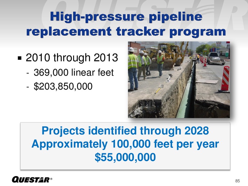 Analyst Day – Questar Corp – slide 85