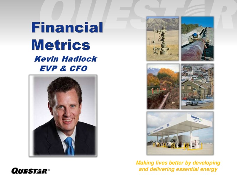 INVESTOR PRESENTATION – Questar Corp – slide 63